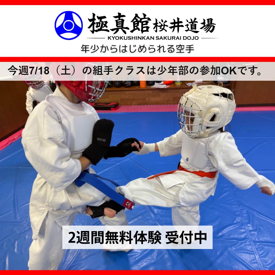 今日の桜井道場(2026/7/17金)